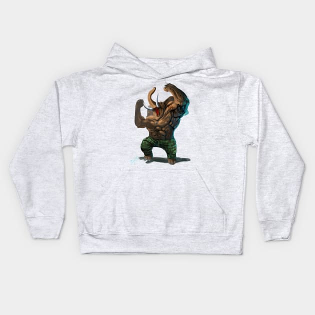 Mel.... Tusk? Kids Hoodie by Strider